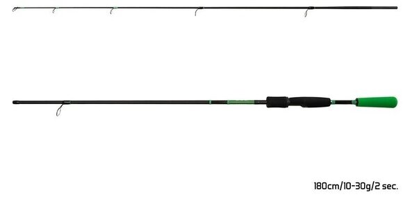 Pike Rod Delphin WASABI Spin NXT Rod 1,8 m 10 - 30 g 2 parts - 2