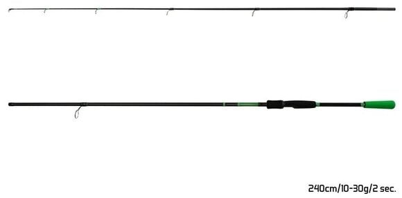 Pike Rod Delphin WASABI Spin NXT Rod 1,8 m 10 - 30 g 2 parts - 4