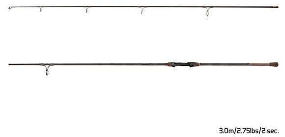 Karpfenrute Delphin IMPALA Carp V3 Angelrute 3,0 m 2,75 lb 2 Teile - 2