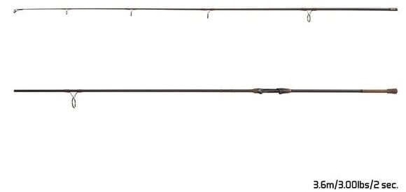 Lansetă Crap Delphin IMPALA Carp V3 Lansetă 3,0 m 2,75 lb 2 părți - 3