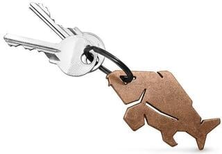 Nautische Schlüsselanhänger Delphin Key Chain/Bottle Opener CARPENER - 1