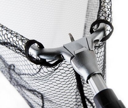 Camaroeiro ZFISH ZFX Rubber Mesh 170 cm Landing Net 2 partes - 2