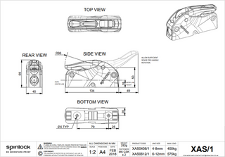 Stopperji / Zaustavljalniki Spinlock XAS 6-12 mm Stopperji / Zaustavljalniki - 2
