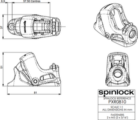 Stopperji / Zaustavljalniki Spinlock PXR 8-10 mm Stopperji / Zaustavljalniki - 4