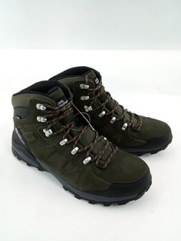 Mens Outdoor Shoes Jack Wolfskin Refugio Texapore Mid 45 Mens Outdoor Shoes (Damaged) - 2