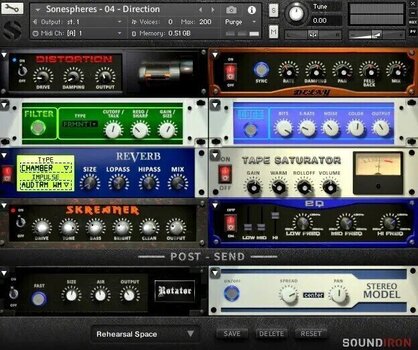 Zvuková knihovna pro sampler Soundiron Sonespheres 4 - Direction (Digitální produkt) - 4