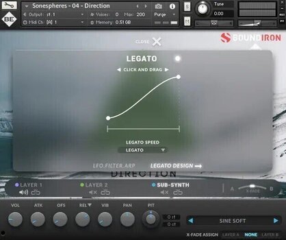 Zvuková knižnica pre sampler Soundiron Sonespheres 4 - Direction (Digitálny produkt) - 5