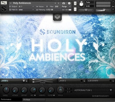 Muestra y biblioteca de sonidos Soundiron Holy Ambiences (Producto digital) - 2