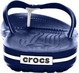 Унисекс обувки Crocs Crocband Flip Navy - 5