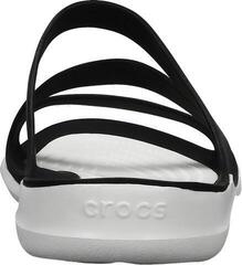 Womens Sailing Shoes Crocs Women's Swiftwater Black/White - 5