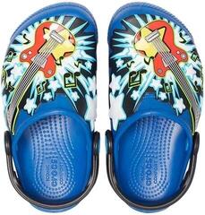 Sejlersko til børn Crocs Fun Lab Guitar Clog Blue Jean - 3