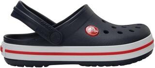 Kids Sailing Shoes Crocs Toddler Crocband Clog Navy/Red - 2