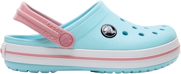 Chaussures de bateau enfant Crocs Toddler Crocband Clog Sandales Ice Blue/White 24-25 - 3