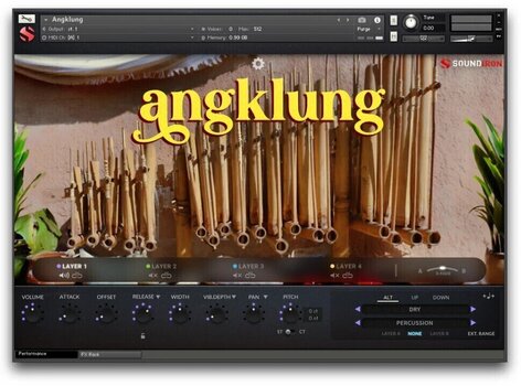 Geluidsbibliotheek voor sampler Soundiron Angklung (Digitaal product) - 4