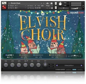 Sound Library für Sampler Soundiron Elvish Choir (Digitales Produkt) - 2