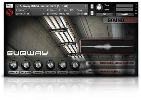 Geluidsbibliotheek voor sampler Soundiron Subways & Streetcars (Digitaal product) - 3