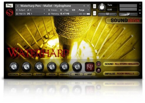 Geluidsbibliotheek voor sampler Soundiron Waterharp (Digitaal product) - 3