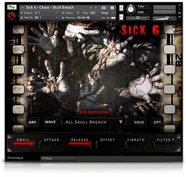 Biblioteca de samples e sons Soundiron Sick 6 (Produto digital) - 2