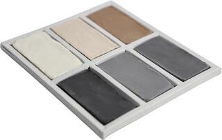 Professionelt ler Plastiline Set Plasticine Sample Blocks Professionelt ler 6 x 80 g - 3