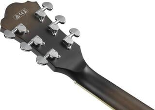 Guitarra semi-acústica Ibanez AS53-TKF Transparent Black Flat Guitarra semi-acústica - 6