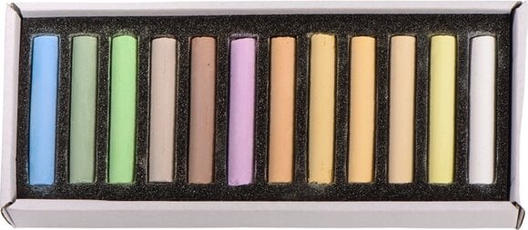 Μαλακό Παστέλ Blockx Case Light Pastels Σετ ξηρών παστέλ Φως 12 τεμ. - 2