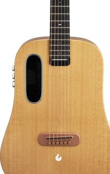 Electro-acoustic guitar Lava Music ME air Spruce Woodgrain Brown Electro-acoustic guitar - 5