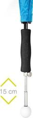 Deštníky Jucad Telescopic Windproof With Pin Deštníky Red/Silver - 1