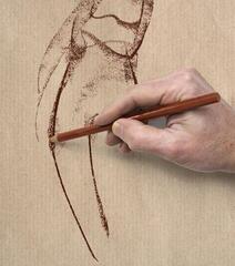 Skizzenbuch Clairefontaine Ream Brown Kraft Pap Skizzenbuch 25 A1 90 g - 1