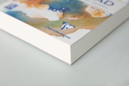 Livro de desenho Clairefontaine Goldline Aquapad Glued Pad A3 300 g Livro de desenho - 4