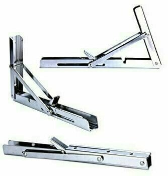 Boat Table, Boat Chair Talamex Folding Table Bracket Stainless Steel - 2
