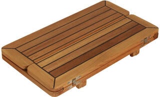 Masă barca, Scaun barca Talamex Teak Tabletop Wing Caulked 60cm Masă barca, Scaun barca - 1