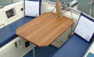 Masă barca, Scaun barca Talamex Teak Tabletop Venice 48x77cm Masă barca, Scaun barca - 1