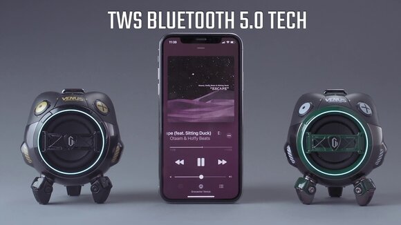 Portable Lautsprecher Gravastar Venus G2 Flare Red Portable Lautsprecher - 12