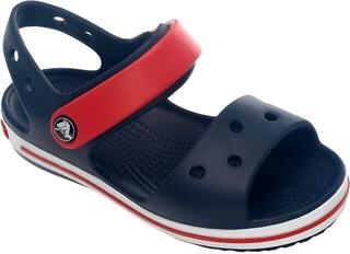 Calçado náutico para crianças Crocs Kids' Crocband Red/Navy - 1