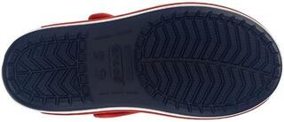 Calçado náutico para crianças Crocs Kids' Crocband Red/Navy - 5