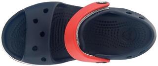 Kids Sailing Shoes Crocs Kids' Crocband Red/Navy - 4