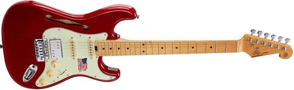 Electric guitar SX SEA1PH Rosso Corsa Red Electric guitar - 3