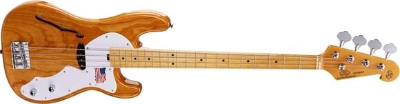 4-string Bassguitar SX SBA2PH Vintage Natural 4-string Bassguitar - 3