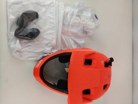 Kask rowerowy POC Otocon Race MIPS Fluorescent Orange AVIP/Uranium Black Matt 55-58 Kask rowerowy (Tylko rozpakowane) - 2