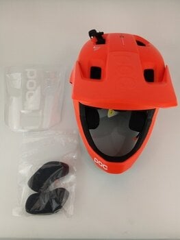 Casque de vélo POC Otocon Race MIPS Fluorescent Orange AVIP/Uranium Black Matt 55-58 Casque de vélo (Juste déballé) - 3