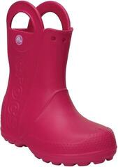 Calçado náutico para crianças Crocs Kids' Handle It Rain Candy Pink - 1