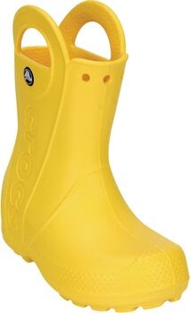 Kinderschuhe Crocs Kids' Handle It Rain Gummistiefel Yellow 34-35 - 2