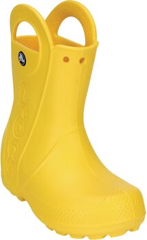 Jachtařská obuv Crocs Kids' Handle It Rain Holínky Yellow 29-30 - 2