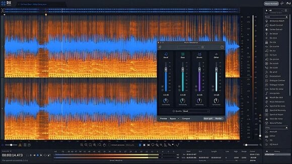 Programski FX procesor z vtičnikom iZotope RX 11 Advanced (Digitalni izdelek) - 3