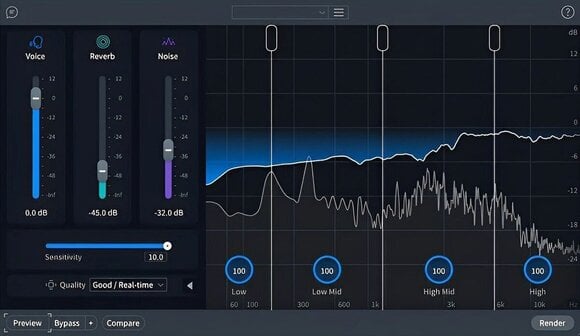 Студио софтуер Plug-In ефект iZotope RX 11 Advanced (Дигитален продукт) - 7