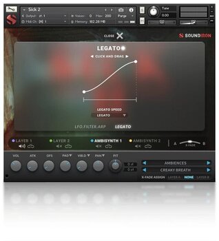 Audio datoteka za sampler Soundiron Sick 2 (Digitalni proizvod) - 3