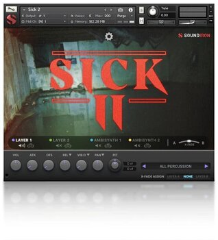 Zvočna knjižnica za sampler Soundiron Sick 2 (Digitalni izdelek) - 4