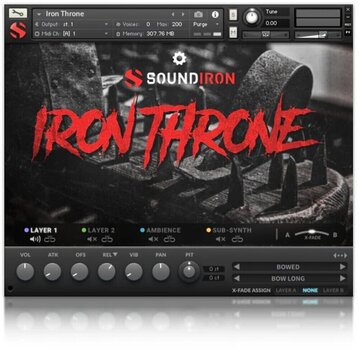 Audio datoteka za sampler Soundiron Iron Throne (Digitalni proizvod) - 2