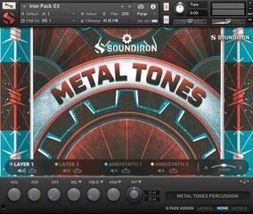 Sound Library für Sampler Soundiron Iron Pack 3 - Metal Tones (Digitales Produkt) - 1