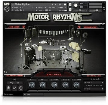 Звукова библиотека за семплер Soundiron Motor Rhythms (Дигитален продукт) - 3